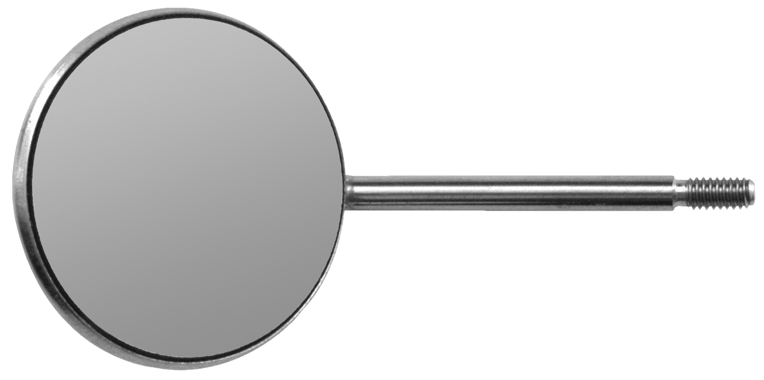 DEHP Mirrors Front Rhodium No.5 12pk