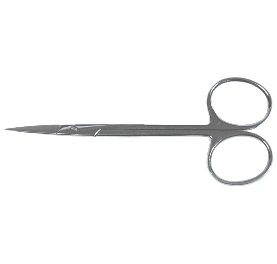 DEHP Scissors Gum/Iris 11cm Straight