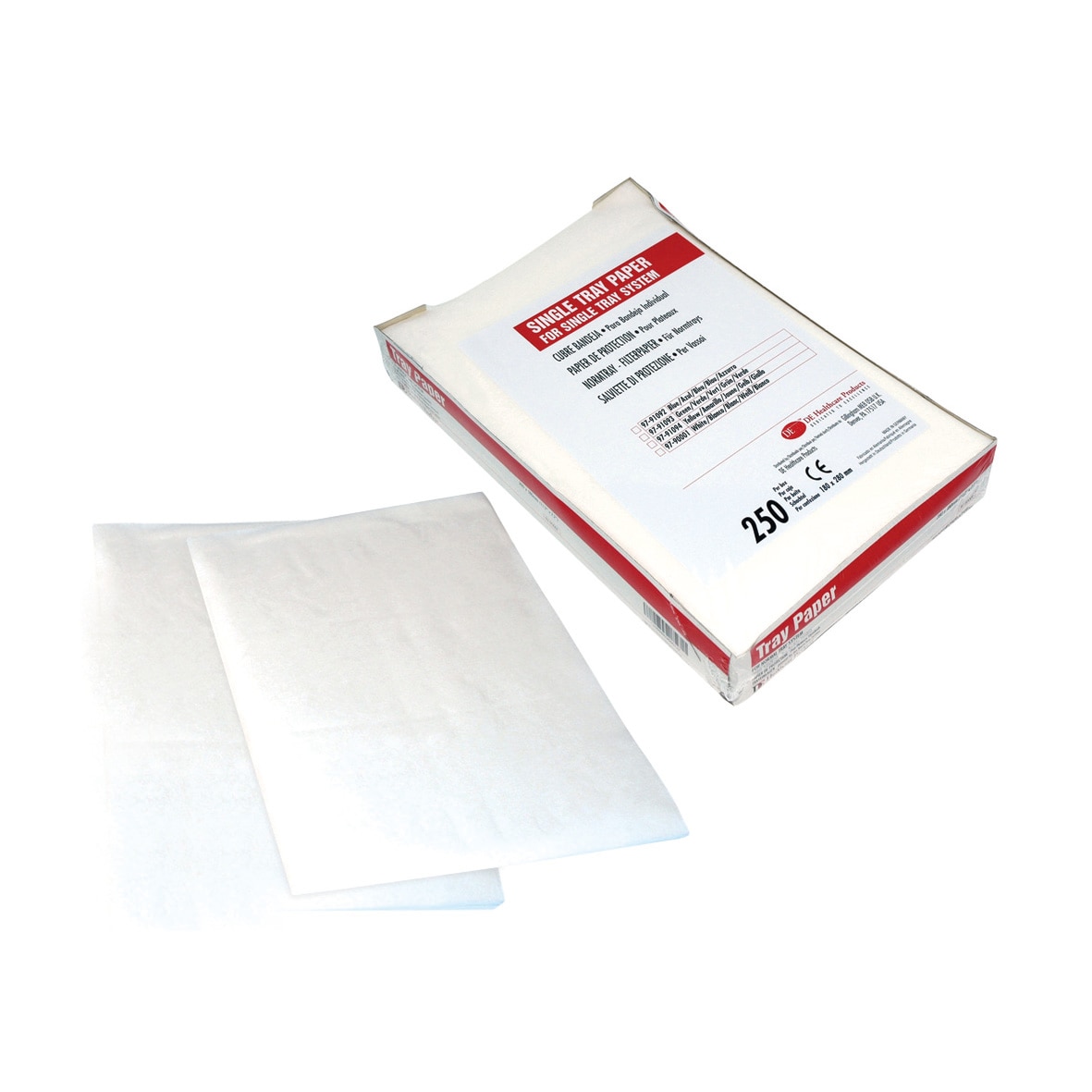 DEHP Tray Paper 28 x 18cm 250pk