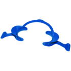 Cheek Retractor Regular Blue
