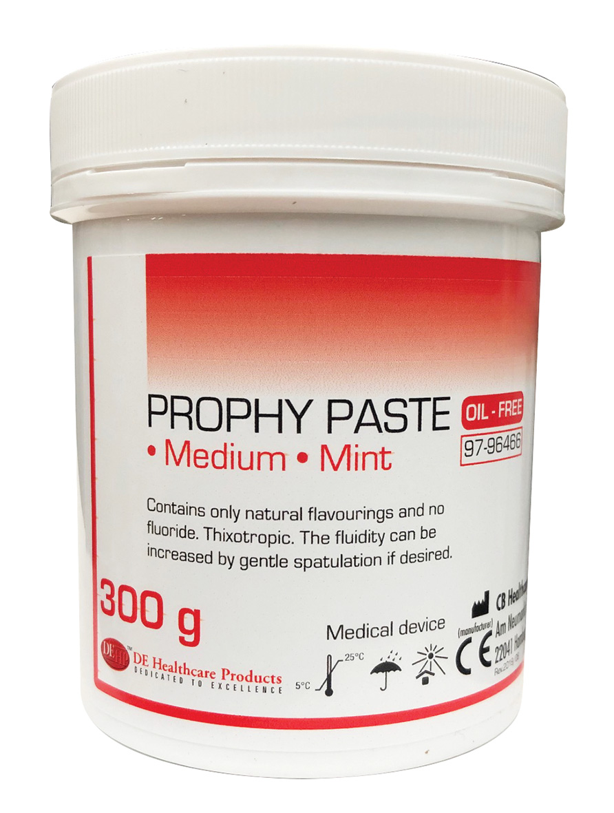 DEHP Prophy Paste Mint Oil Free 300g
