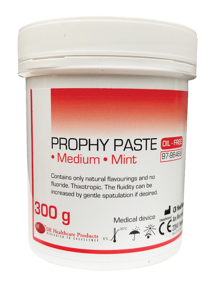 DEHP Prophy Paste Mint Oil Free 300g
