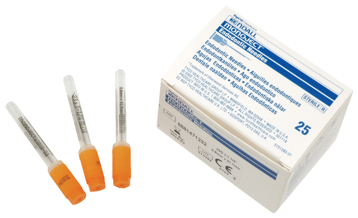 Endo Needle Monoject 23G 25pk