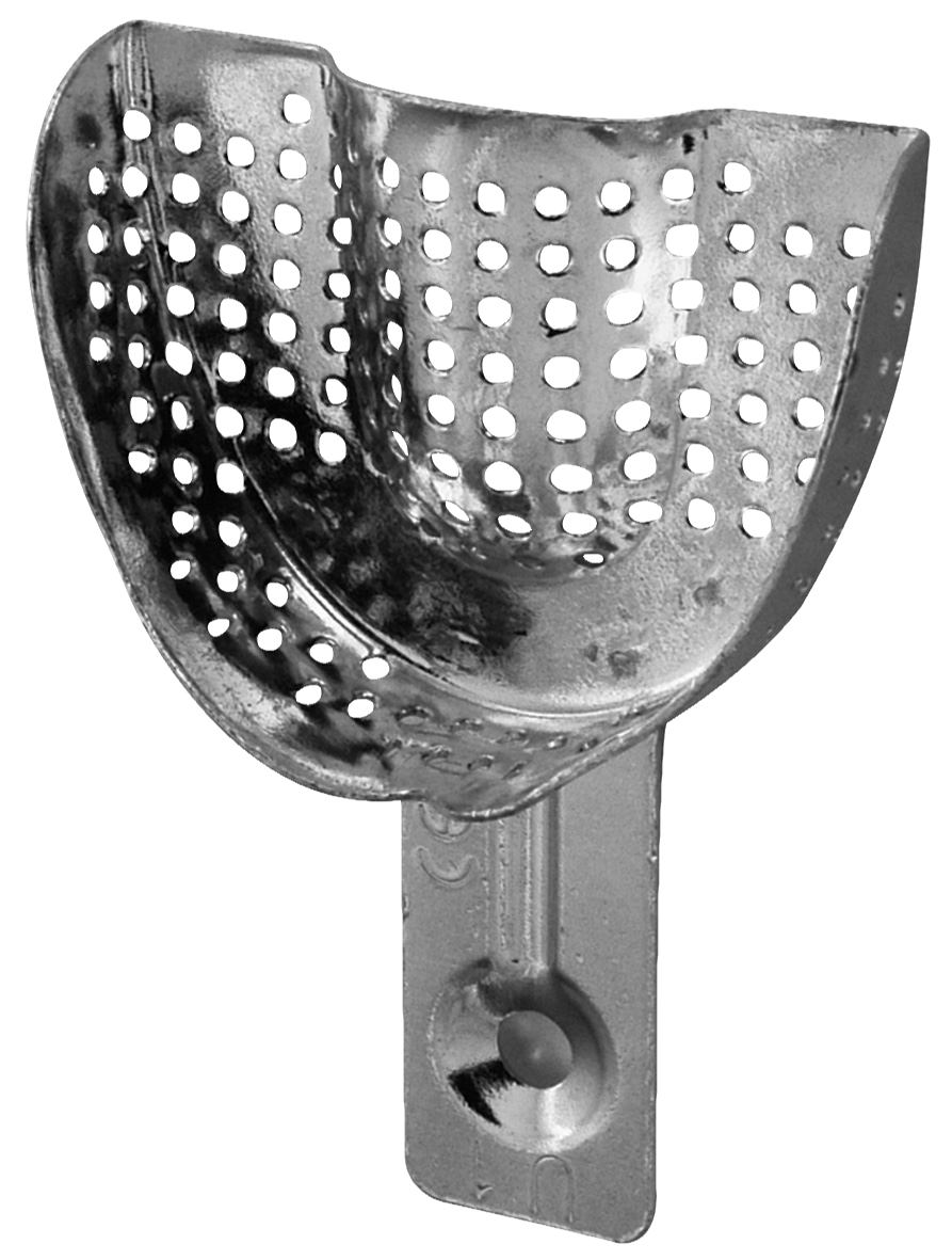 Aluminium Impression Tray Perforated U2 Each