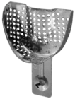 Aluminium Impression Tray Perforated U2 Each