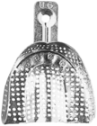 Aluminium Impression Tray Perforated U6 Each