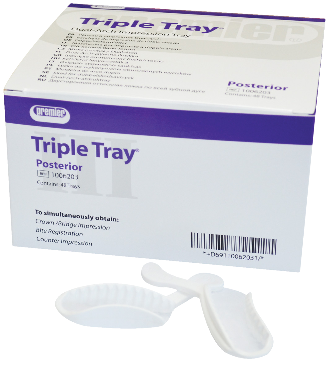 Premier Triple Tray Posterior 48pk