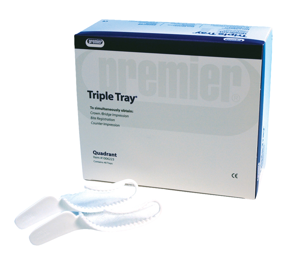 Premier Triple Tray Quadrant 40pk
