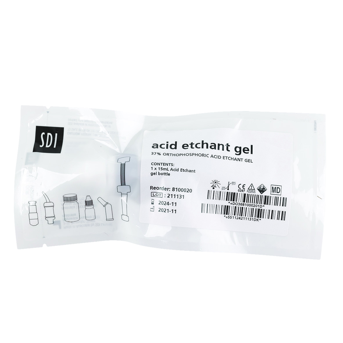 Email Preparator Etch Gel Cannulas 20pk