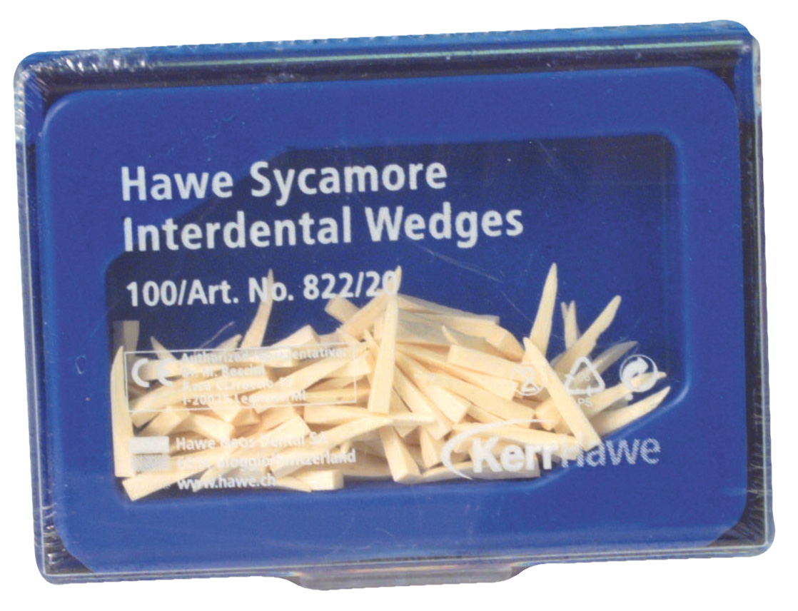 Hawe Wedges White 82220 100pk