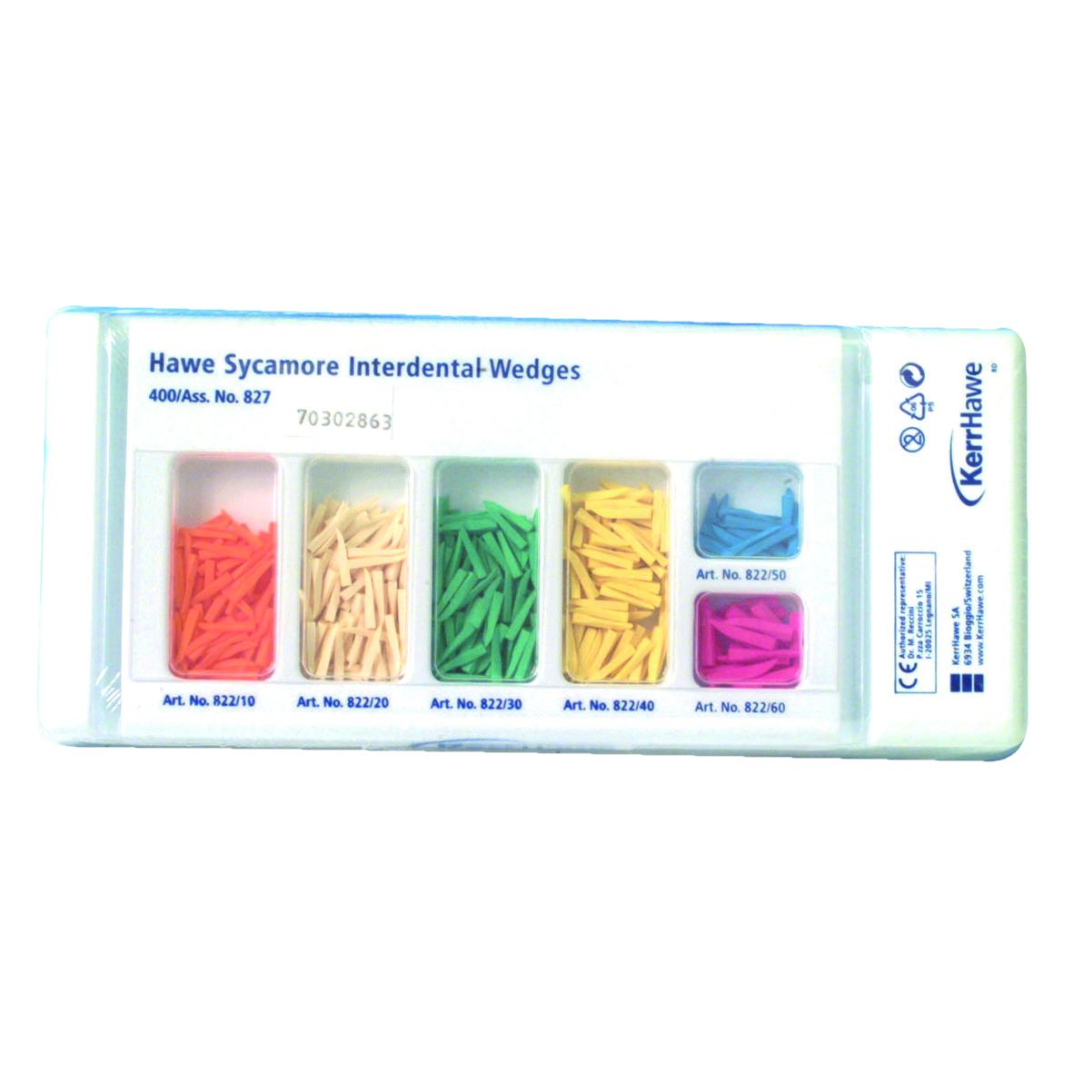 Hawe Wedges Assorted 400pk