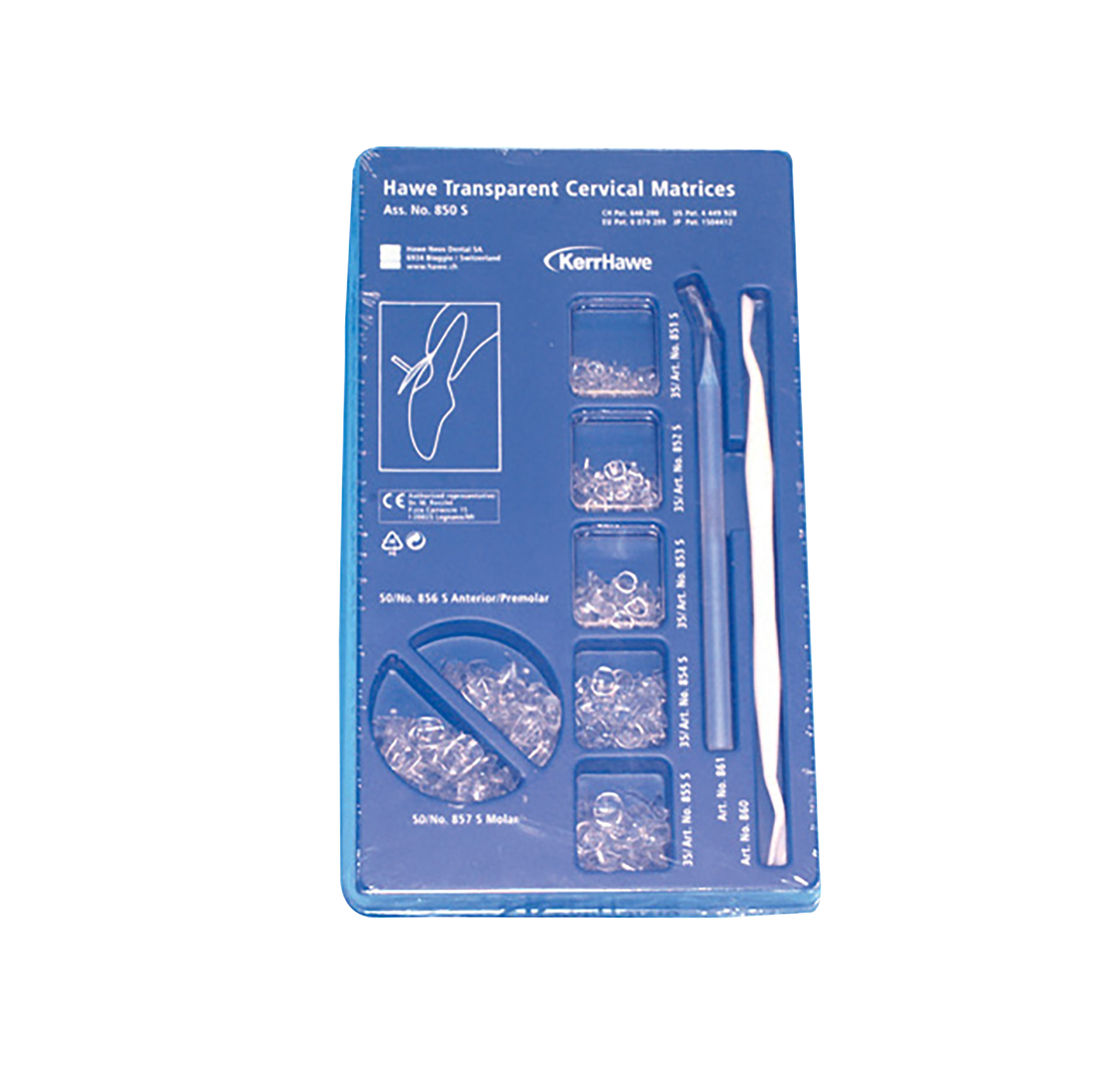 Hawe Cervical Foils Plastic No 850S Kit