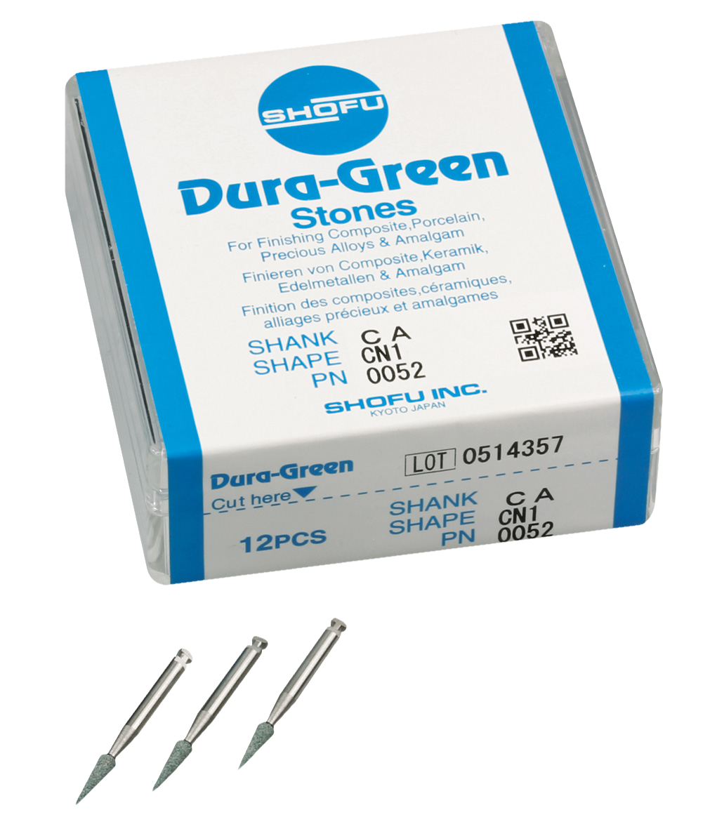 Dura-Green Polishing Stone CN1 0052 CA 12pk
