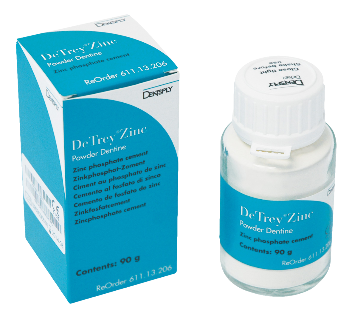 Detrey Zinc Phosphate Powder Dentine 90g