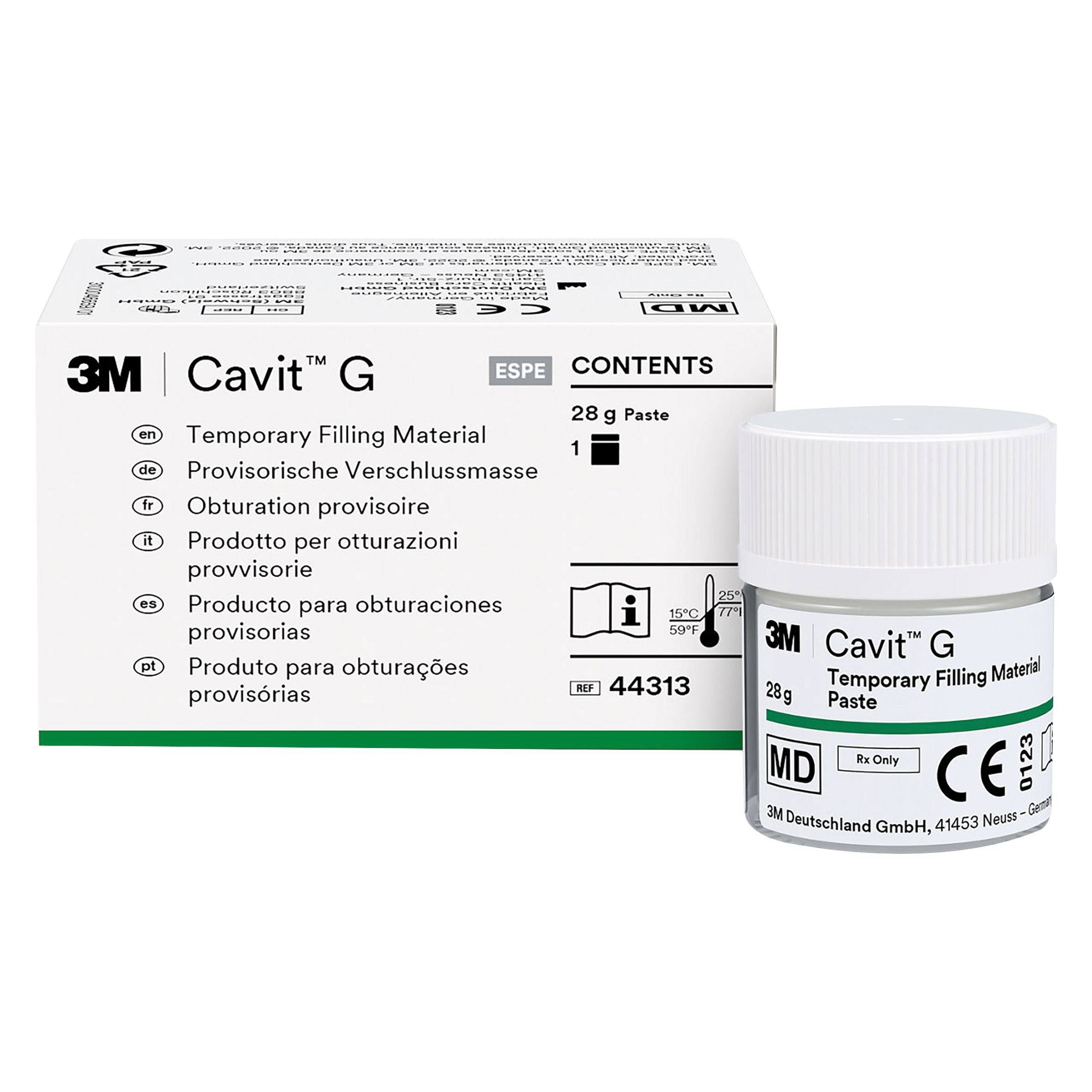 Cavit Temporary Filling Grey Soft Jar 28g