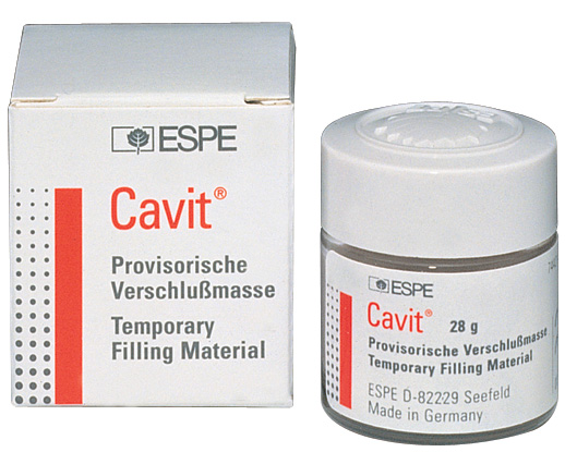 Cavit Temporary Filling Red Hard Jar 28g