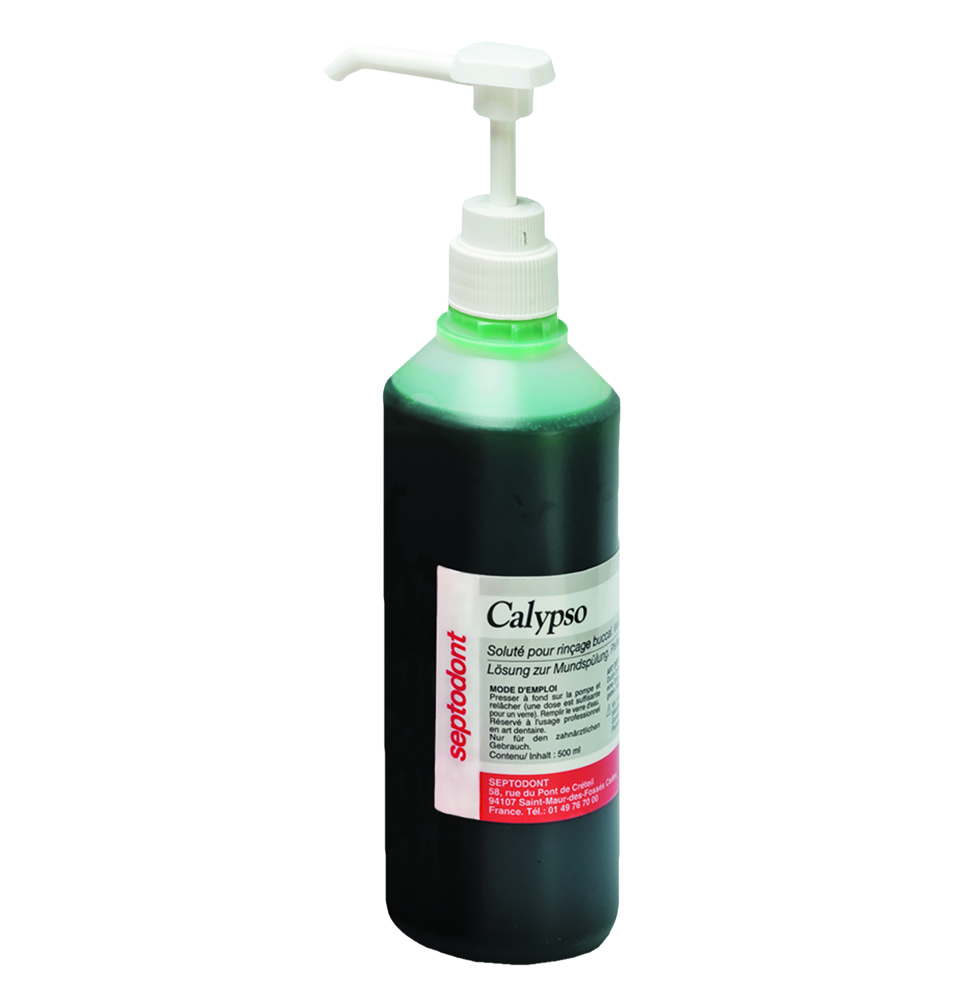 Calypso Mouthwash Concentrate 500ml Mint 3pk
