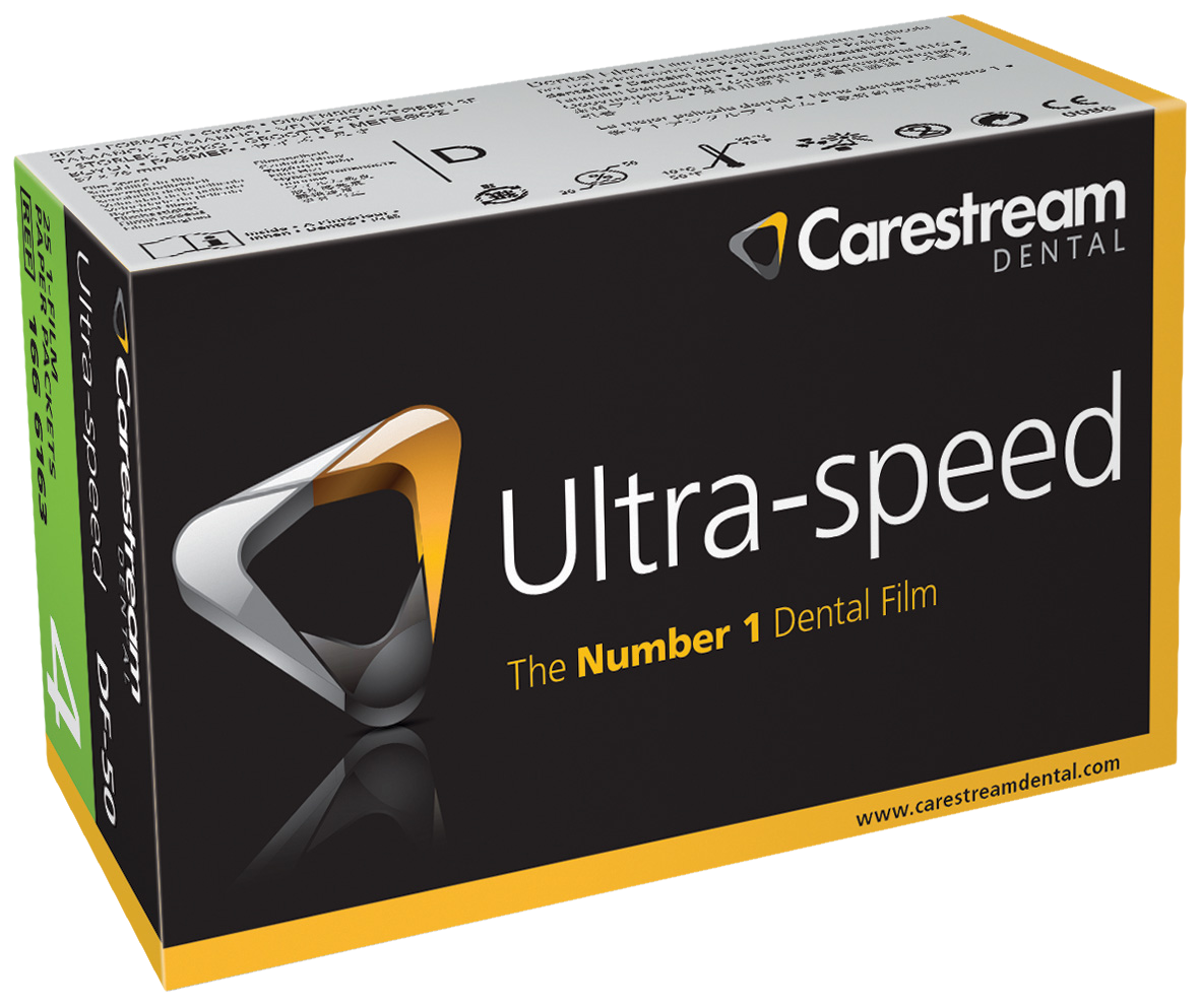 Kodak U/Speed DF-50 Occusal Film 5.7x7.6cm 25pk