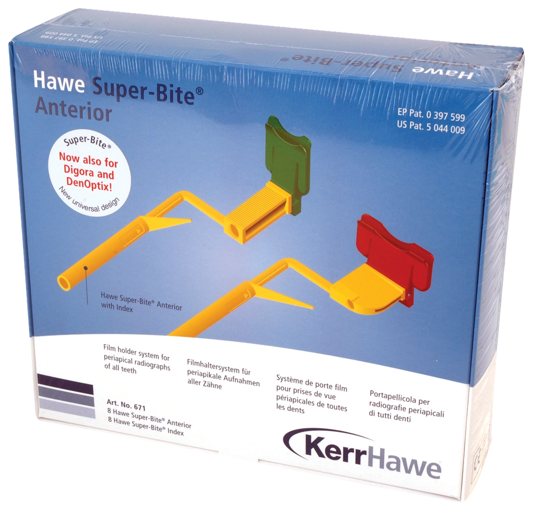 Super-Bite Film Holder Anterior Index No 671 8pk