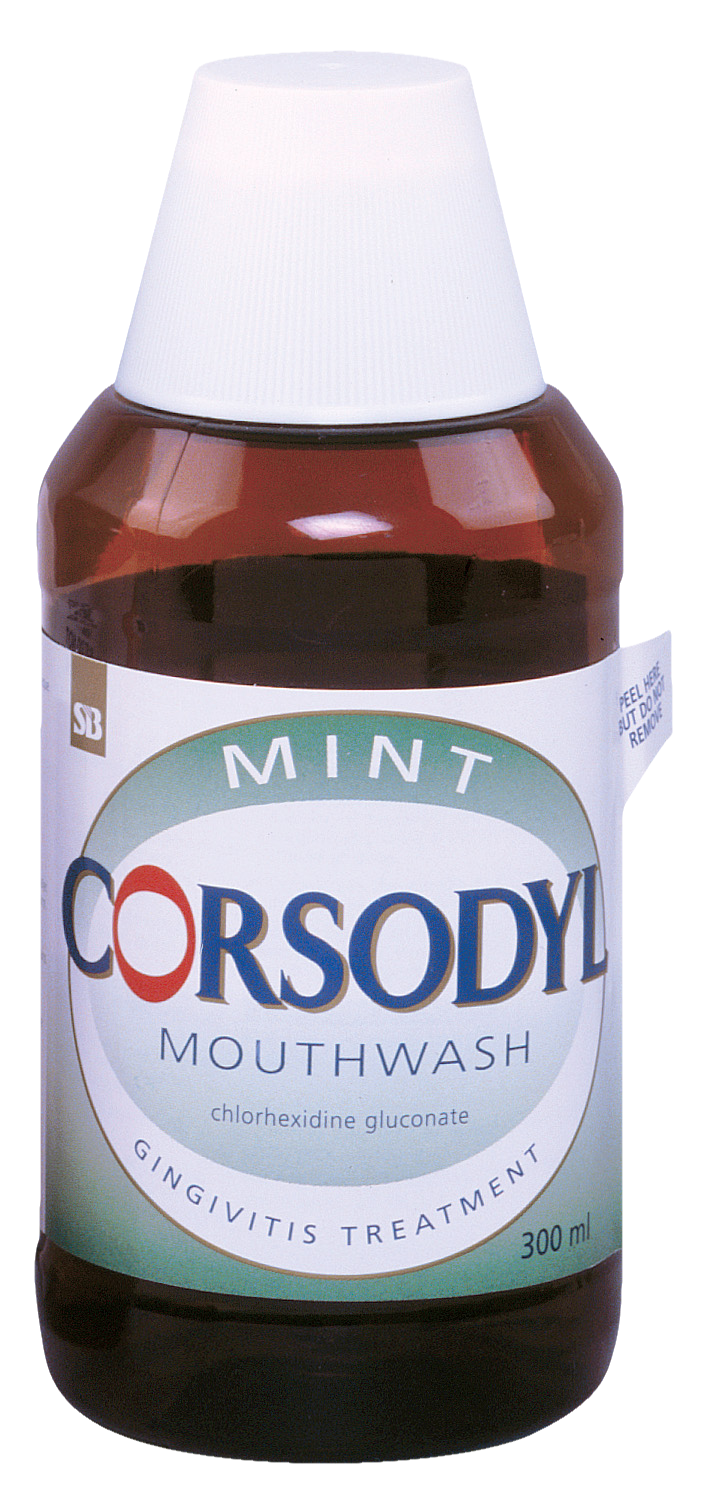 Corsodyl Mouthwash Mint Single 300ml