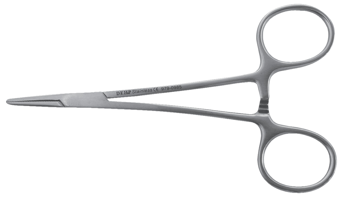 DEHP Forceps Mosquito 5" (12.5cm) Straight