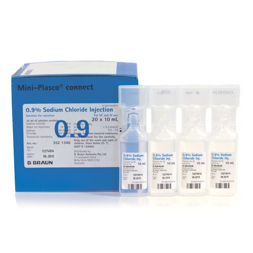 B Braun Water for Injection Mini-plasco 20ml Ampoule 20pk 44302 - Kent ...