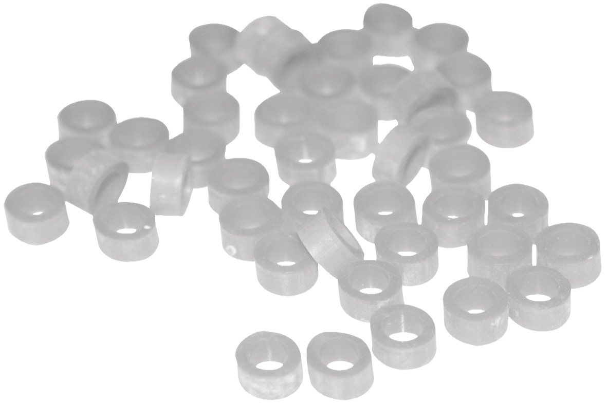 Instrument Code Rings Grey 50pk