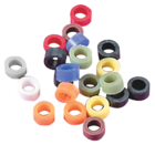Instrument Coded Rings Assorted 80pk