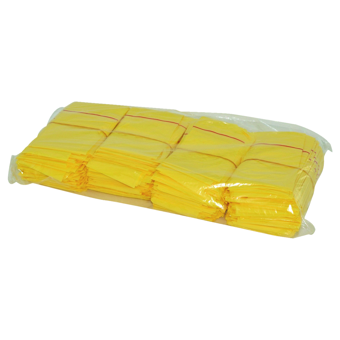 Disposable Bag Yellow 10.5 x 18 Inch 200pk