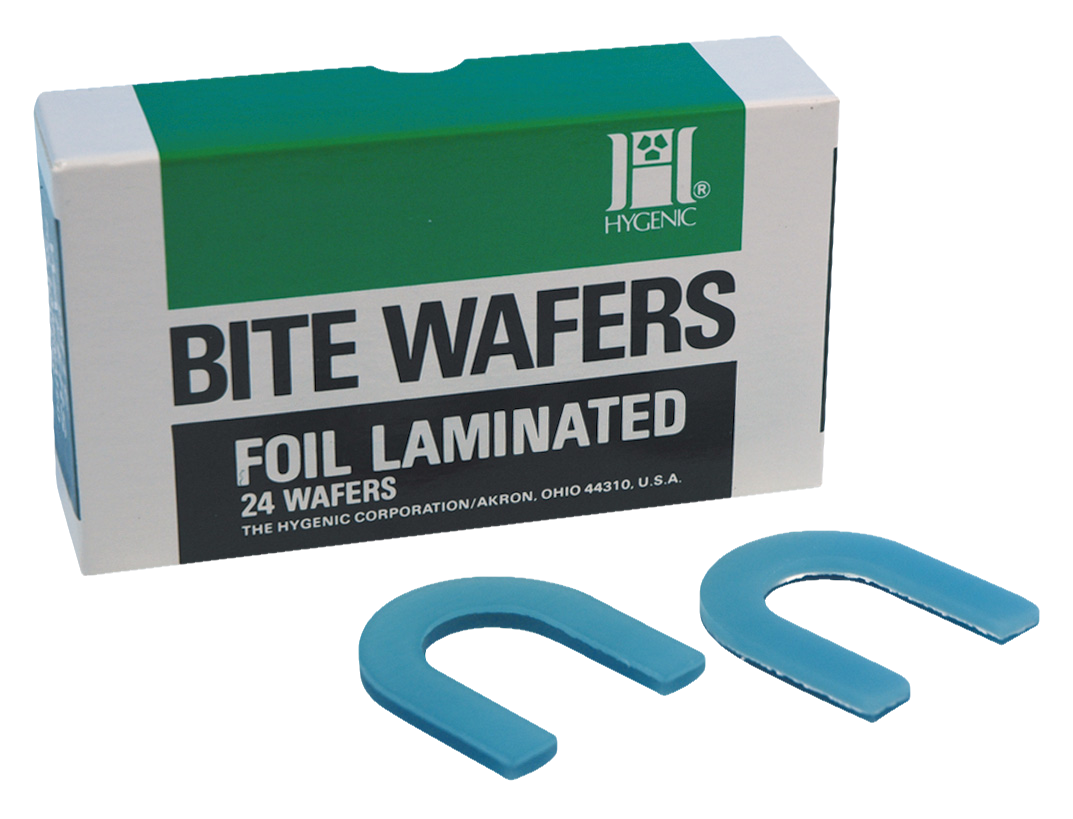 Hygenic Bite Wafers Light Blue 24pk