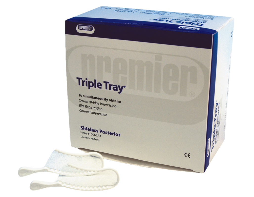 Premier Triple Tray Sideless 48pk
