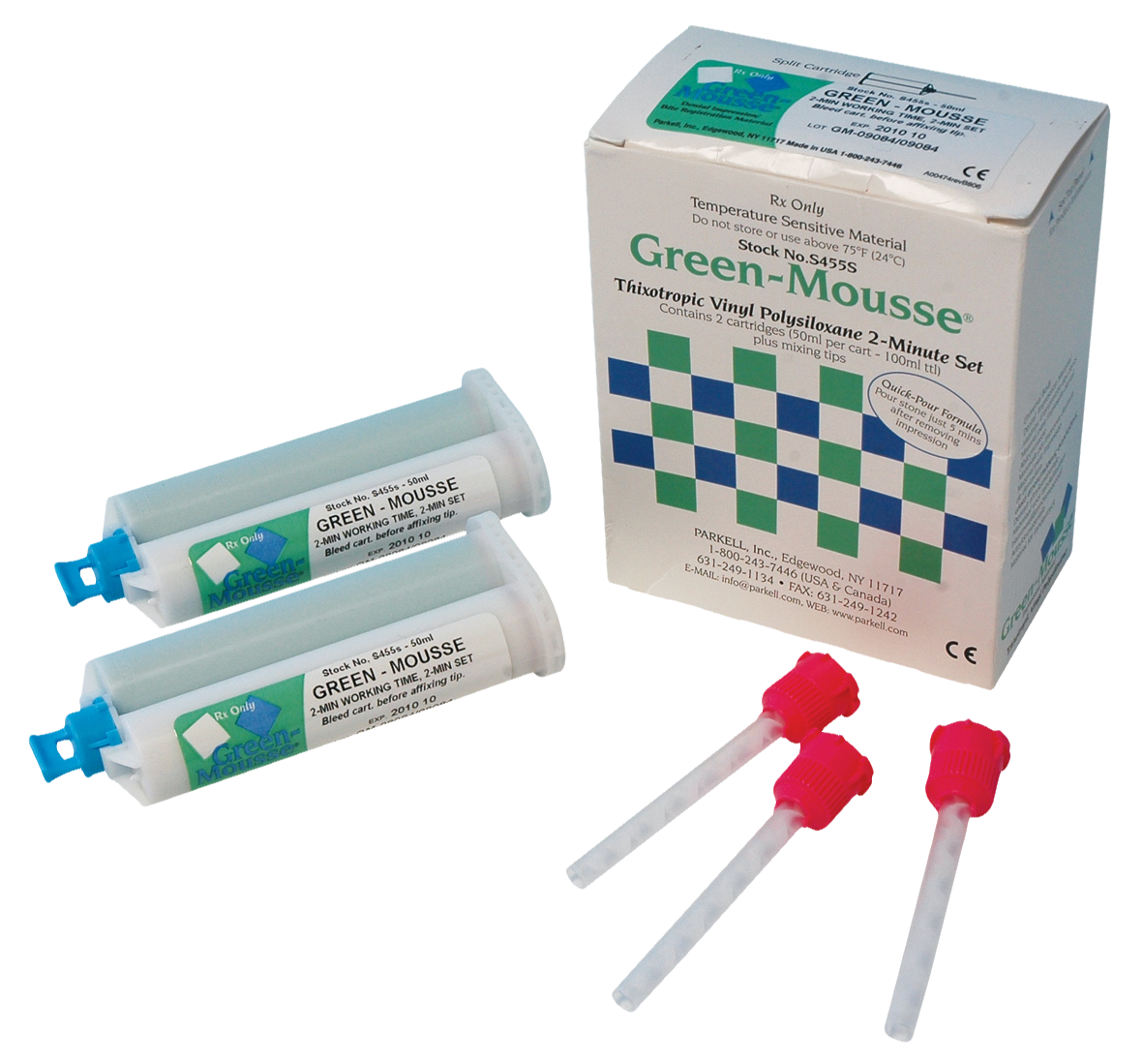 Green-Mousse Cartridge and Tip 100ml
