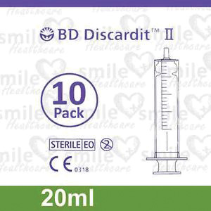 BD Emerald Syringe Sterile Luer Slip Concentric 2ml 100pk