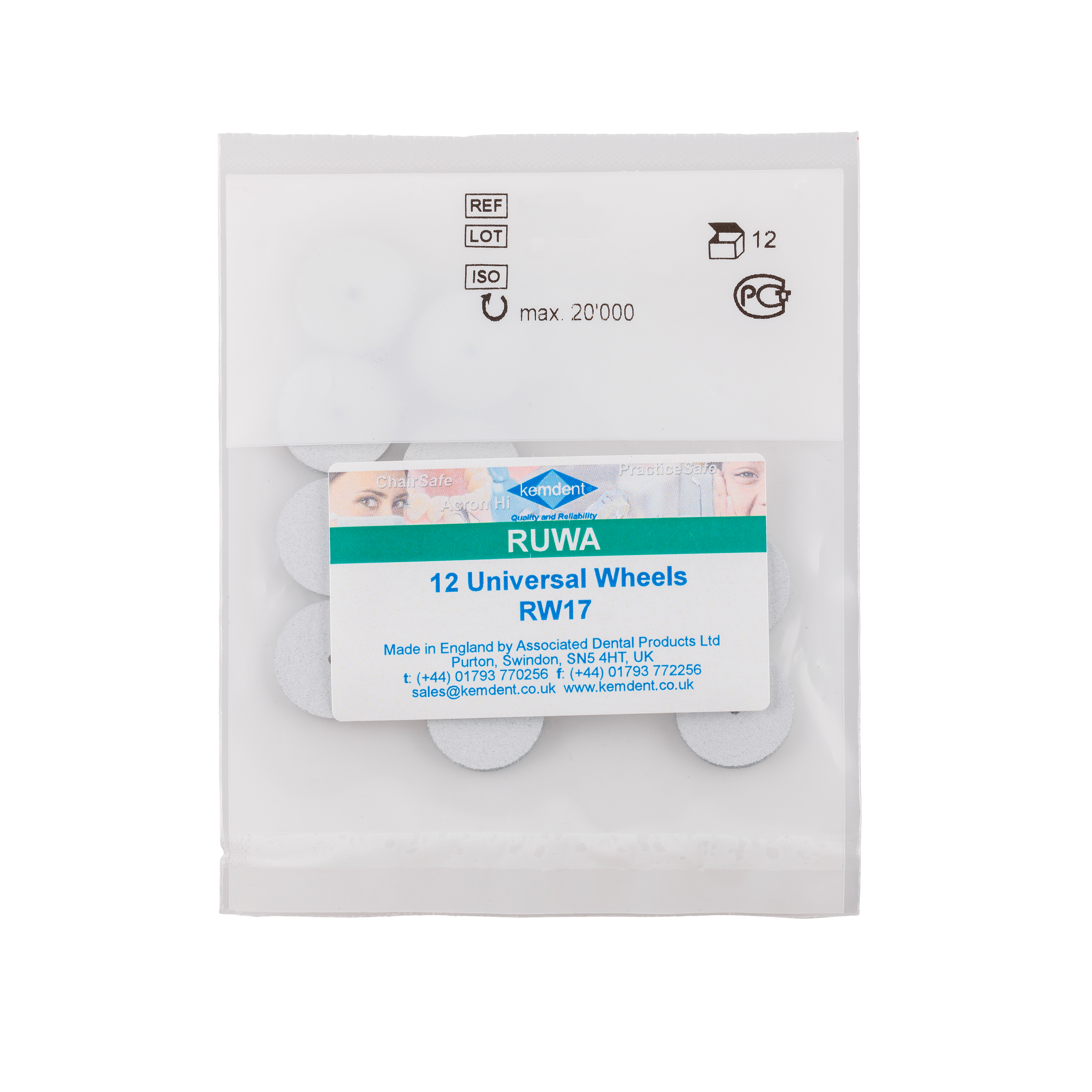 Ruwa Polishing Wheel RW 17 12pk