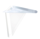 OP D OP Face Visor 8cm Medium White