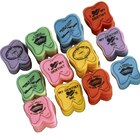 Tooth Message Erasers 48pk