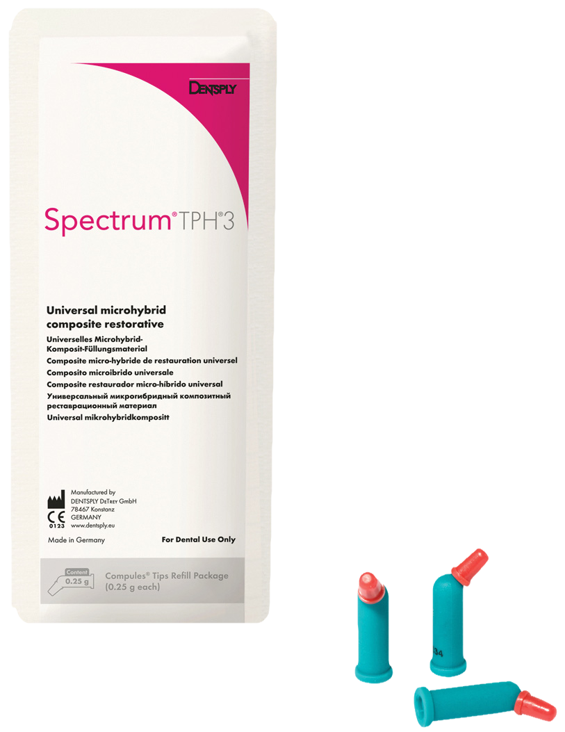 Dentsply Sirona TPH 3 A1 Restorative Composite - 20x Compules, Light-Cure, Made In Germany (Exp 2026+)