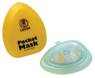 Pocket Mask With O2 Inlet