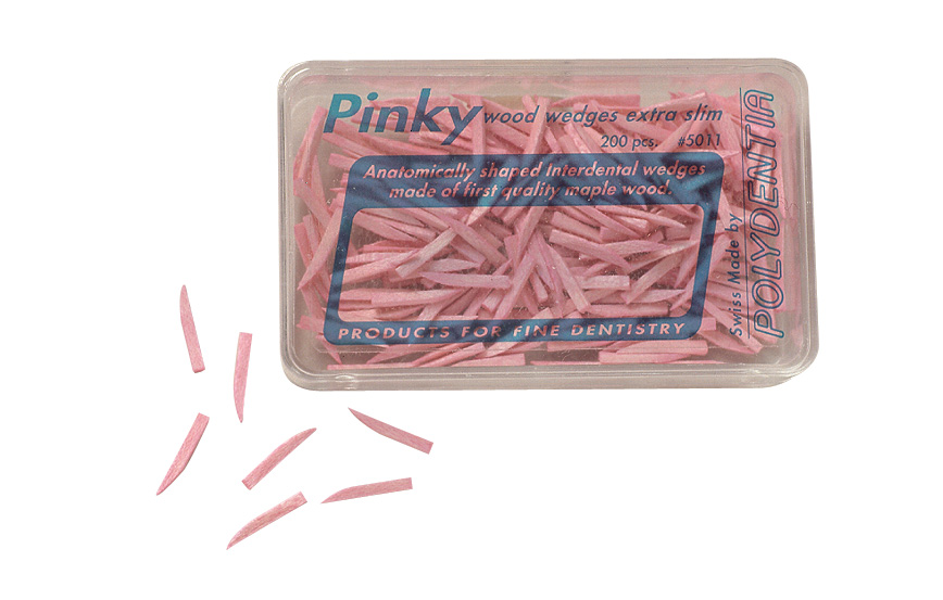 Polydentia Wedges Pinky 200pk