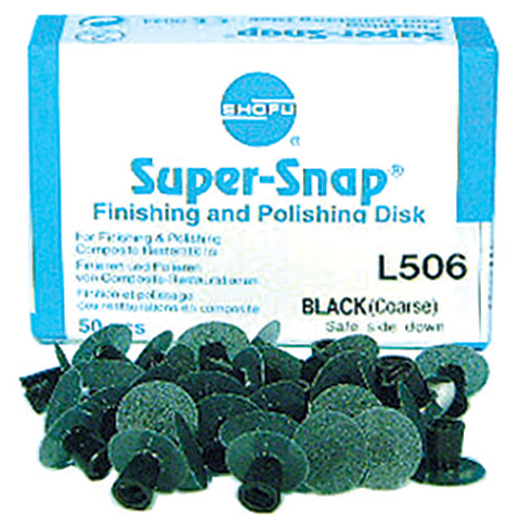 Super-Snap Disc L506 1/2"/12mm Black Coarse 50pk