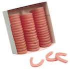 Wax Bite Blocks Curved Pink 50pk