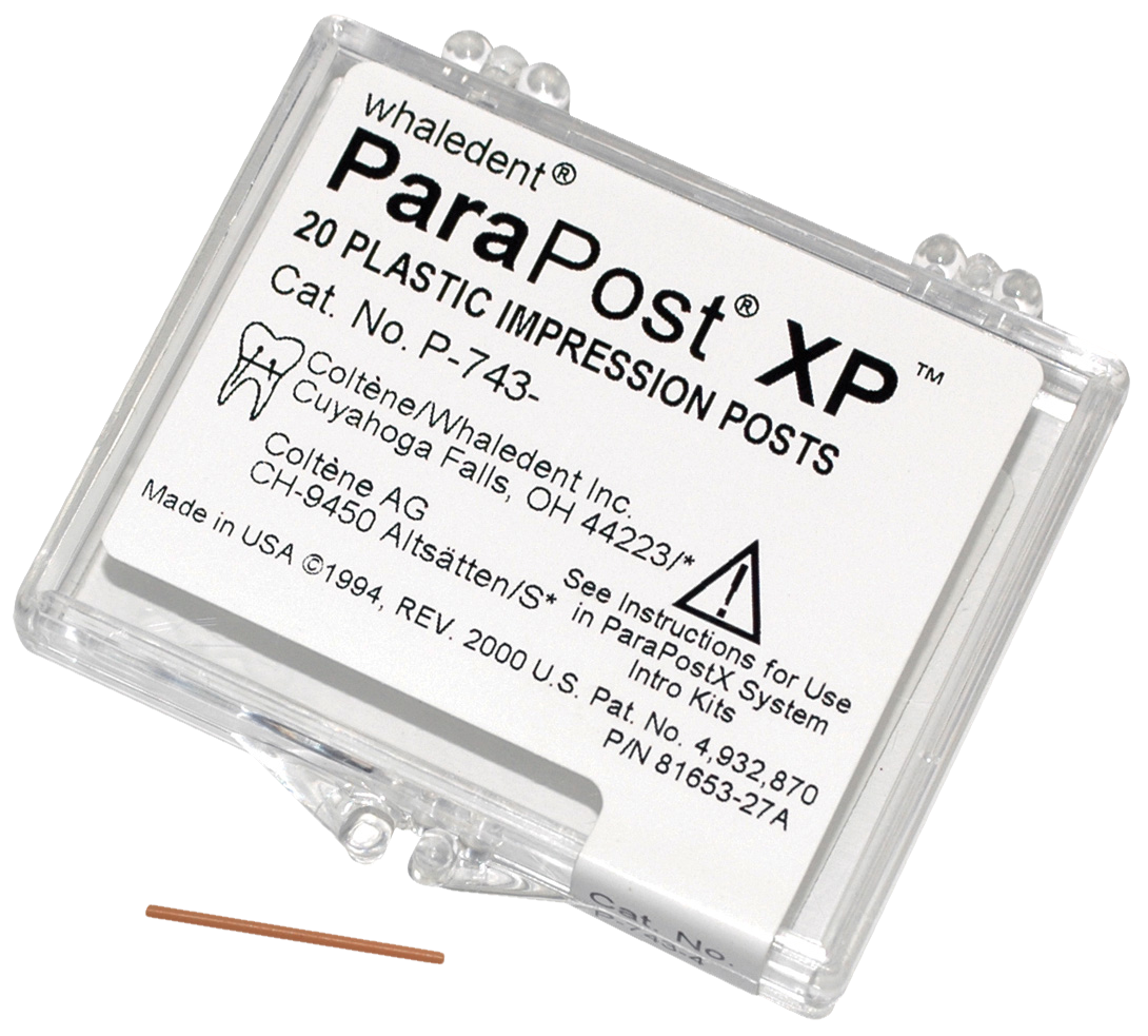 ParaPost XP Plastic Impression Post P-743-3 Brown 20pk