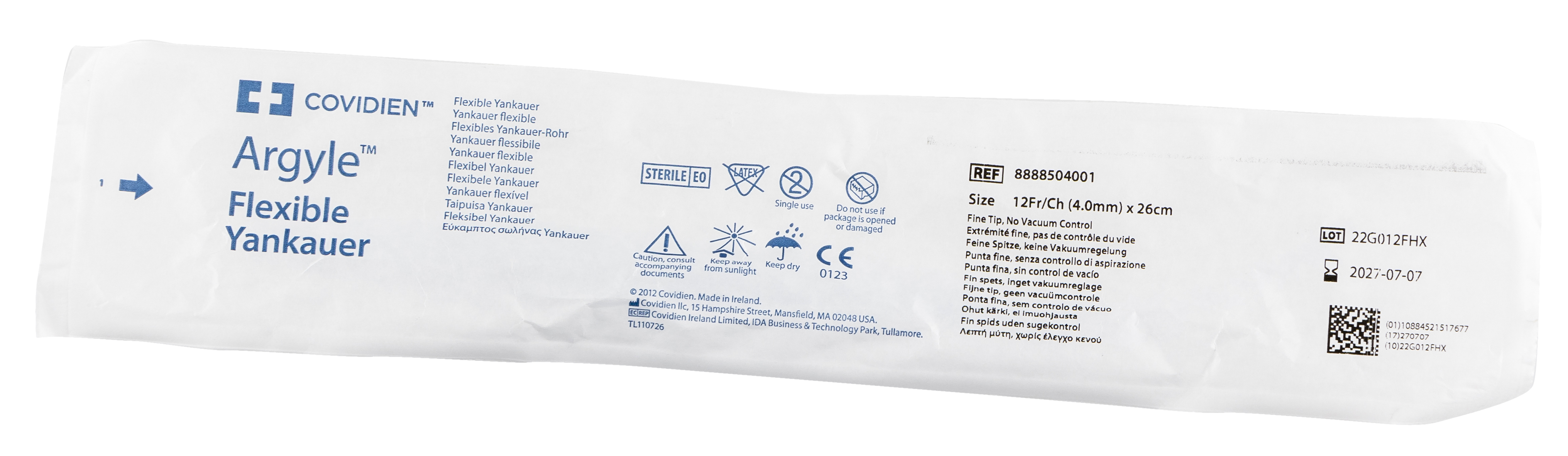 Suction Tubes Yankauer Fine