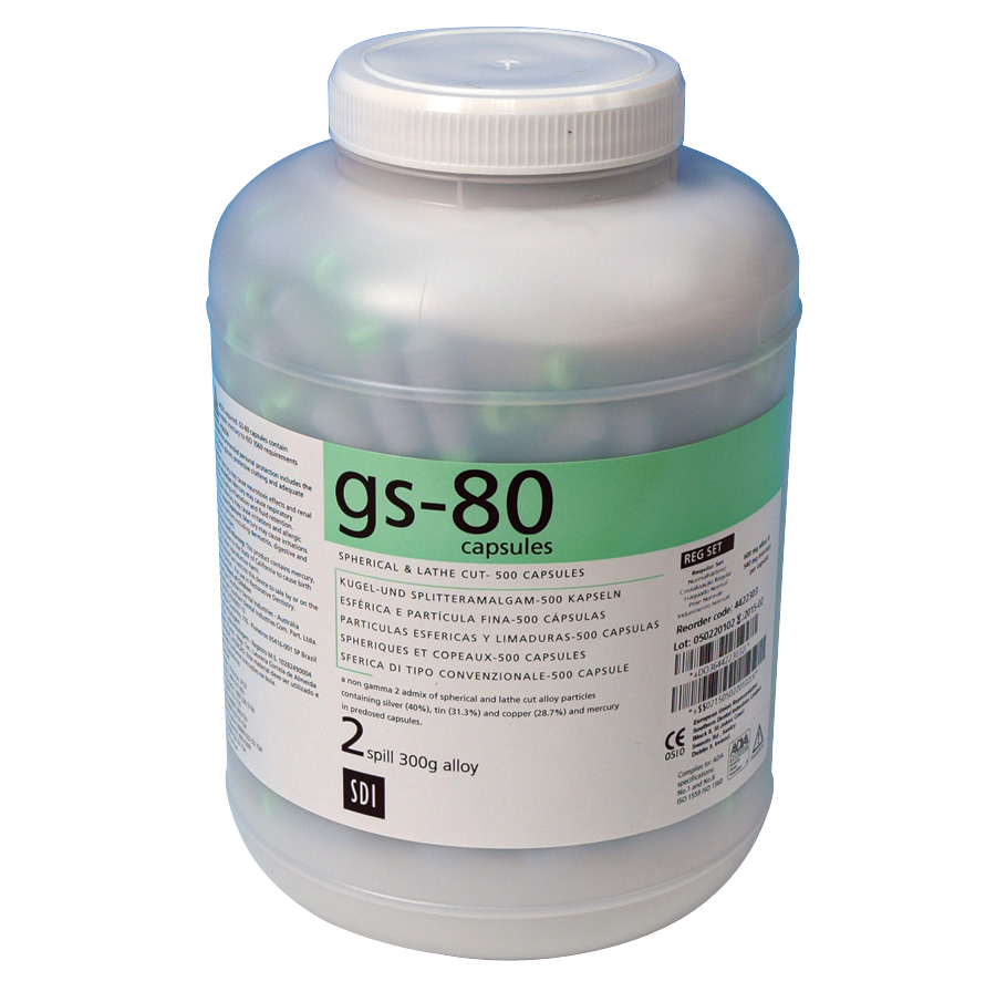 gs-80 Admix Capsules 2 Spill Regular 500pk