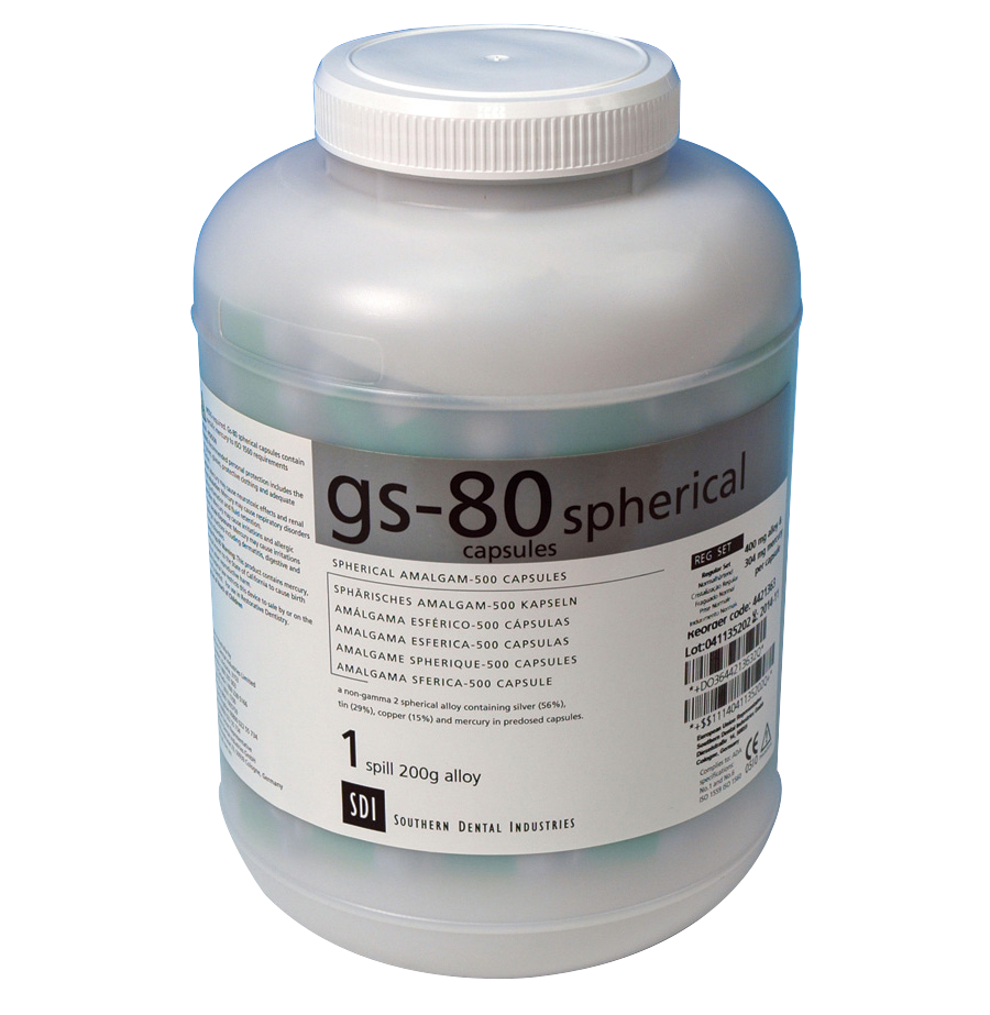gs-80 spherical Capsules 1 Spill Regular 500pk