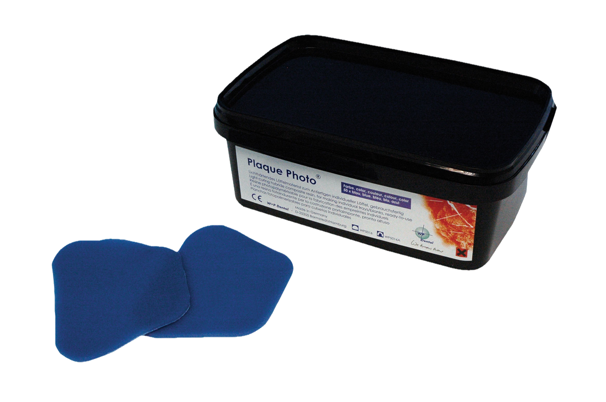 Light Cure Tray Upper Blue Bx50