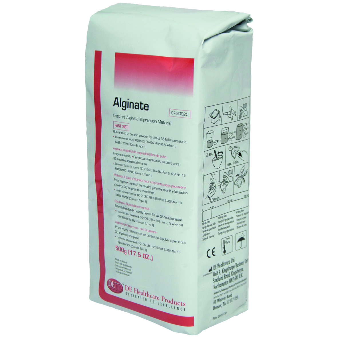 DEHP Alginate Fast Set 500g