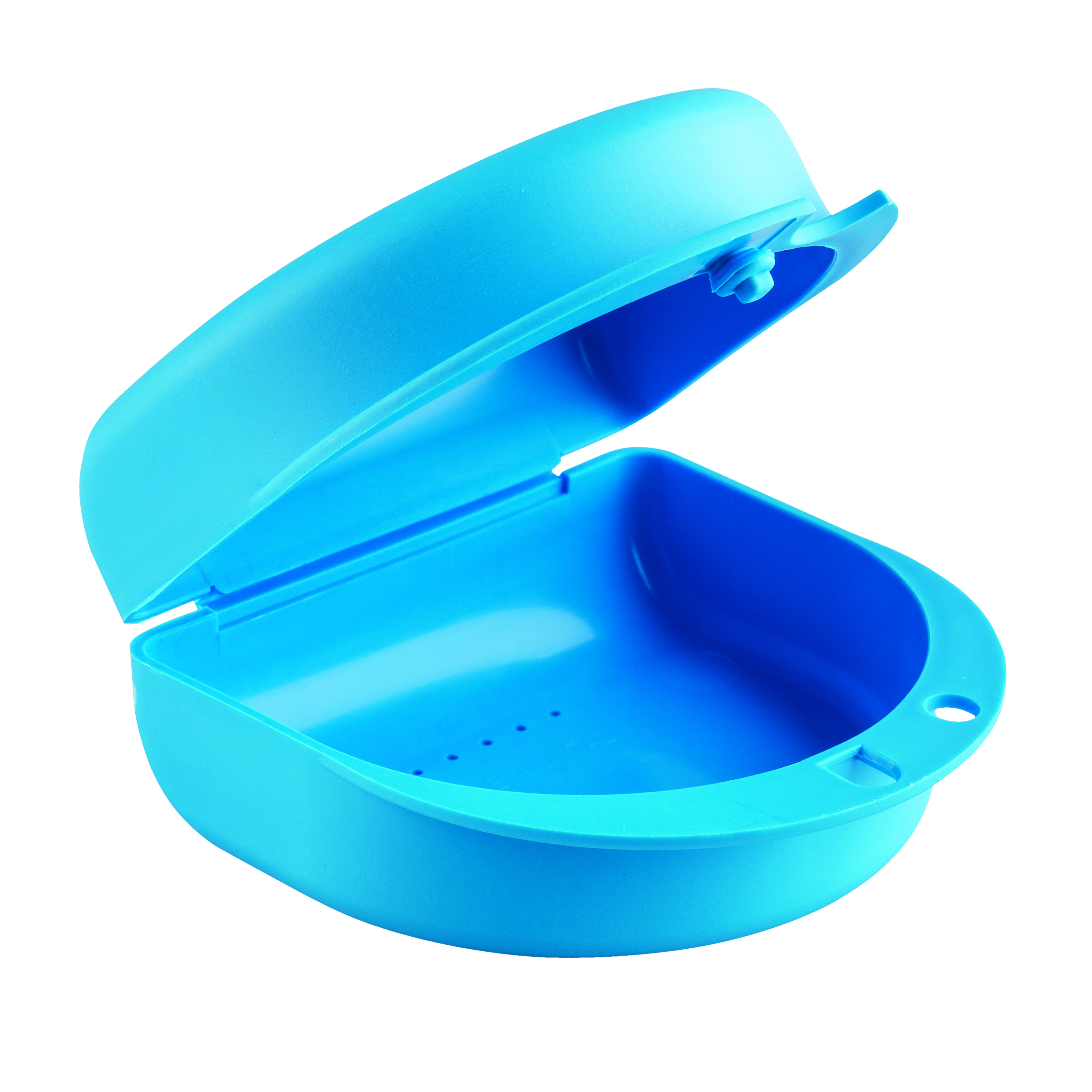 Denture Container Blue Pack 10