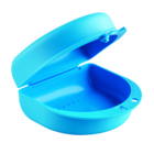 Denture Container Blue Pack 10