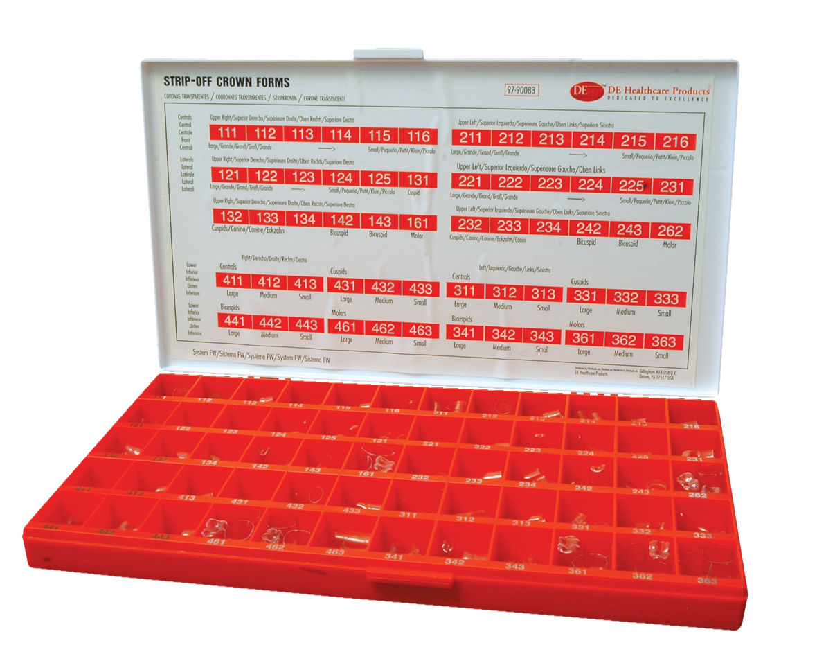 DEHP Strip Off Posterior & Anterior Kit 180pk